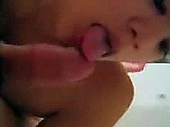 hot and sexy girl sucking the cock then does sex - homem