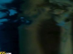Group of horny young folks make out in the pool of sauna. Voracious sluts give a head to kinky dicks in front of each other in steamy group sex clip by WTF Pass.