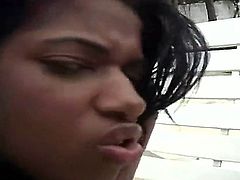 Perverted dude Anselmo enjoys fucking black chocolate chicks such as Christina right in their tight asshole, and only that way. Enjoy the hot dude fucking.