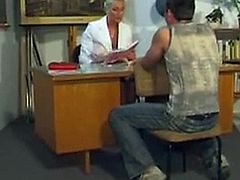 Mature lady fucked at school