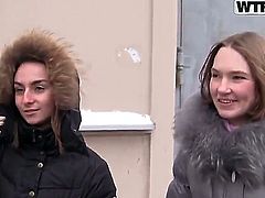 Today we met on the street a young and pretty blonde girl, named Pamela