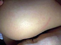 Pretty asian babe Cindy Starfall with natural boobs and round firm bums gets licked good in amazing positions by randy submissive dude Guy Di Silva all over the room.