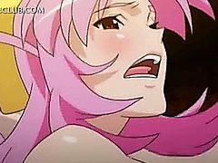 Teenage 3d anime girl getting hardcore cunt fucked with a bottle
