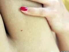 21 Sextury xxx clip provides you with a really mesmerizing hottie. This pale but hot and appetizing nympho with flossy rounded ass and nice sweet boobs goes solo. She's naked and squats down tickling her pussy for orgasm right in the yard.
