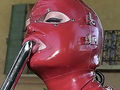 Latex Lucy is into kinky and latex stuff and she loves to play with her horny cunt in this video