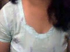 I bet you were hoping that she would flash her tits on the video. She will actually show both of them and jiggle for you!