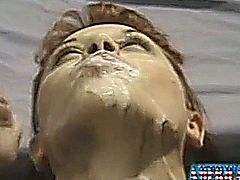 Cum all ower face