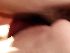 Two hot blonde pussy lick and ass lick each others pussy in a hot lesbian action