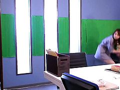 Eri Ouka is in heat in cumshot sex action