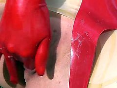 Do you like girls in latex doing dirty things on camera Then you wouldnt miss a chance of seeing what Latex Lucy is performing her. Latex bitch is fingering vagina outside.