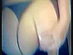 Check this exquisite brunette belle giving her man some head before he moves her thong and bangs her cunt into heaven in this wild amateur vid.