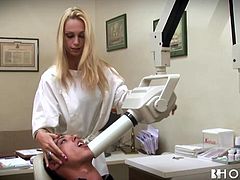 dentist fucks a patient in the dental office