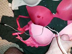 cum on three bras