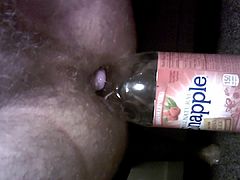 Snapple bottle in ass plus other things.