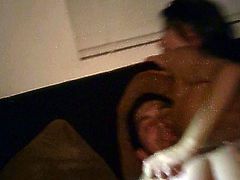 Once a college party is over, drunk and spoiled delicious babes proceed to pleasing kinky dudes with blowjob and later get pounded doggy and missionary styles in group sex orgy by Mofos Network.