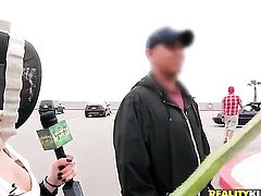 Blonde has some dirty sex fantasies to be fulfilled in cumshot action