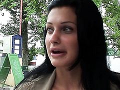 Aletta Ocean with huge boobs rubbing her wet hole