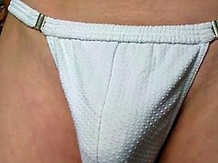 weisser stripstring