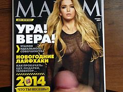 Cum On Vera Brezhneva (Sperm Tribute)