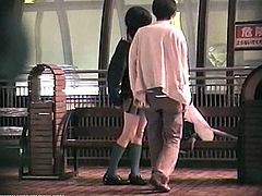 Voyeur 4 You brings you an amazing free compilation of voyeur action where some naughty Asian couples misbehave in public unaware that somebody else is watching.