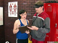 Go for the steamy and exciting blowjob sex tube video produced by Team Skeet porn site. Sex hungry brunette blows cock like greedy and jerks it off from time to time.