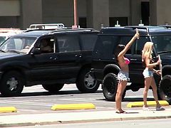 Busty Beauties Car Wash Softcore Trailer