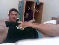 friends admiring a hardon