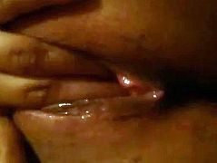 super wet pussy girl finger her self until she cum