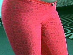Watch this horny and busty booty ebony babe in her red outfit.She came here for a job and this man sure knows what job she can do the best in.Watch how he licks her black pussy and fucks her hard.