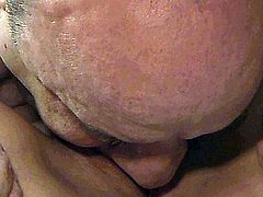 After a night party, this oldman finds himself in bed with a horny young girl who wants his old dick to fuck her teen pussy in doggystyle. First he is shocked but how can he resist to a oldyoung fuck?