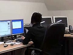 Girls in office catfight and wild fuck for the boss