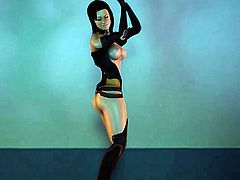 3D SFM - Miranda Striptease - Naughty Machinima