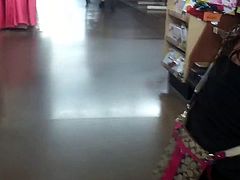 Candid Sexy Teen Feet & Legs at WalMart