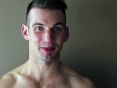 Cocky Boys brings you a hell of a free porn video where you can see how a horny gay hunk gets his tight ass banged deep and hard into a massive anal orgasm.