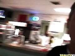 Brunette senorita just loves to blow and cant say No to her hard dicked fuck buddy