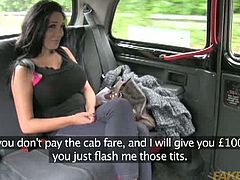 Fake Taxi brings you a hell of a free porn video where you can see how a hot brunette sucks and gets fucked hard in a taxi while assuming very interesting poses.