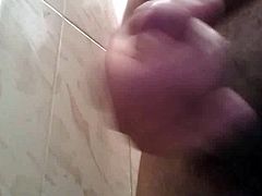 Me Cum in Bathroom