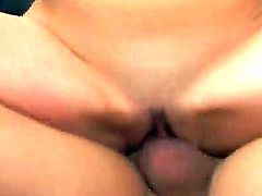 Leandra Lee is hot asian with deep throat and natural tits. She makes superb blowjob and then has nasty fucking with her horny lover who cums into her small mouth.