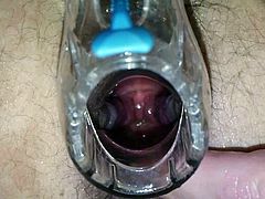 horny anus speculum closeup 720p