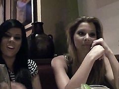 After having some hardcore filming and fucking few girls with Cindy Hope and Jessica Moore are going to the restaurant to have dinner a talk about their sex experiences and things like that.