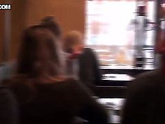 Very cute and sexy blonde Stacy takes off her clothes on the camera for some money
