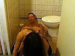 German Couple Fuck in WC