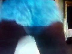 Anivlis F. twerking in her blue thong