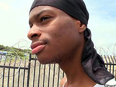 This black thug likes to get his ass fucked hard by another man, hit play and check it out right here, it's hot as fuck!