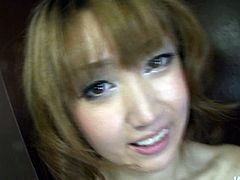 Japanese Yuki Mizuho squirting after giving head to her dude