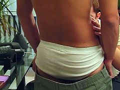 These two horny and hung muscle sluts love nothing more than a juicy cock!