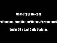 Chastity Craze brings you a hell of a free porn video where you can see how these evil dommes are ready to lock you cock in chastity while assuming very hot poses.