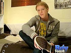 Matthieu is a sexy twink and he loves to masturbate for his boyfriend on the webcam. Watch as he pulls his cock out and starts to stroke it like a real champ.