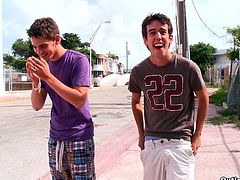 Have a look at this gay sex scene where these horny twinks have an amazing time fucking each other in public.
