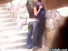This super horny Indian chick is far from being shy and if there's a chance for a good hard fuck she takes it. Horny dude bends this bitch over and fucks her tight muff from behind.